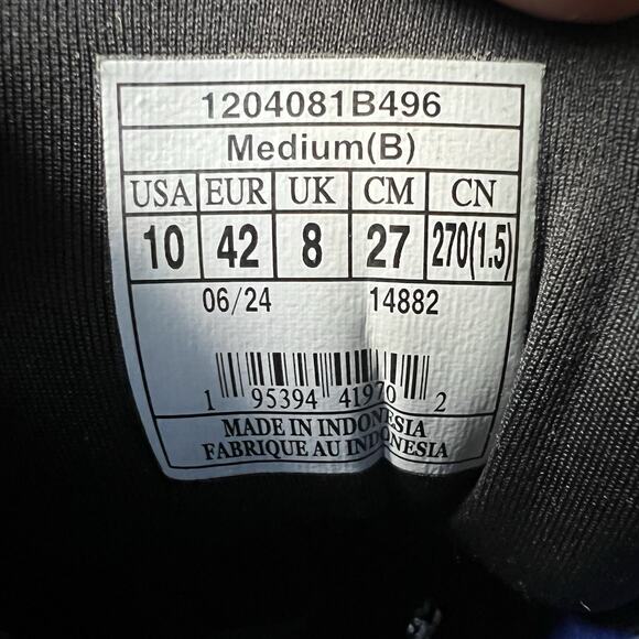 Brooks Glycerin 21 Womens 10 Blue Pink Cushion Road Running Sneakers Shoes - Picture 4 of 16